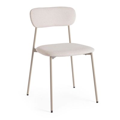 Scaun de dining taupe tapițat Inka – Yes Everyday