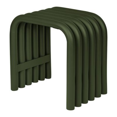 Scaun de grădină verde din metal Nokk – noo.ma