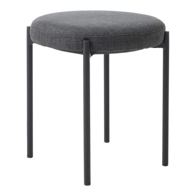 Scaun gri închis din metal Pelican – Unique Furniture