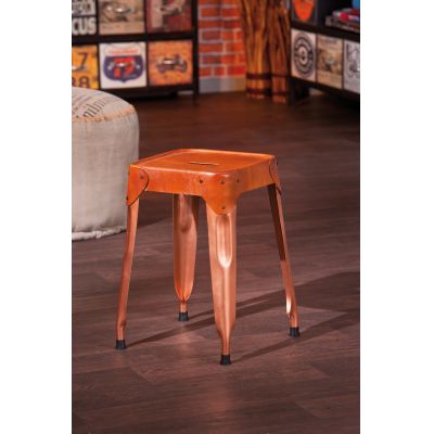 Scaun Reema, Inter Link, 35x35x45 cm, metal, cupru