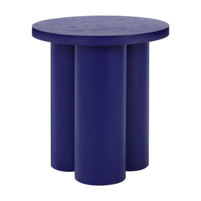 Scaun tip taburet albastru Oly – noo.ma