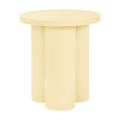 Scaun tip taburet galben Oly – noo.ma