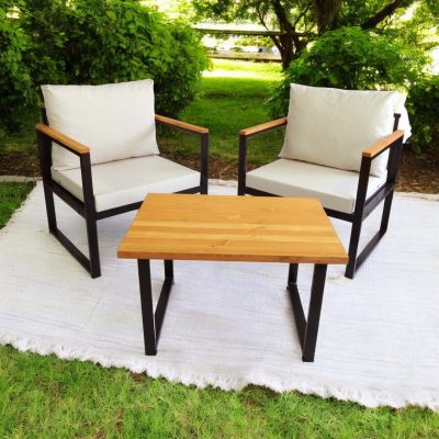 Set mobilier de gradina, Hanah Home, CPT5547-75, Bej