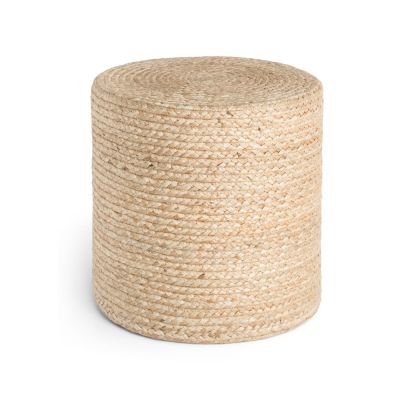 Taburet în culoare naturală Jutta Gold – Hanse Home