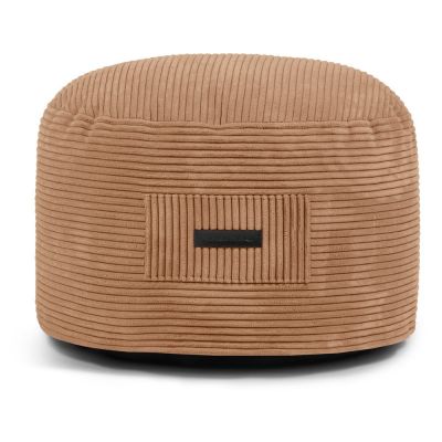 Taburet maro cu tapițerie din catifea reiată Om 60 – SLOWDOWN