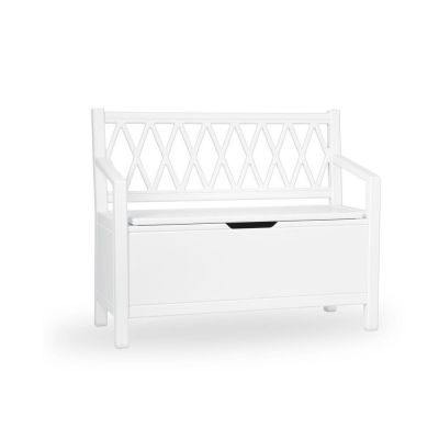 Bancă de copii albă Harlequin – Cam Cam Copenhagen