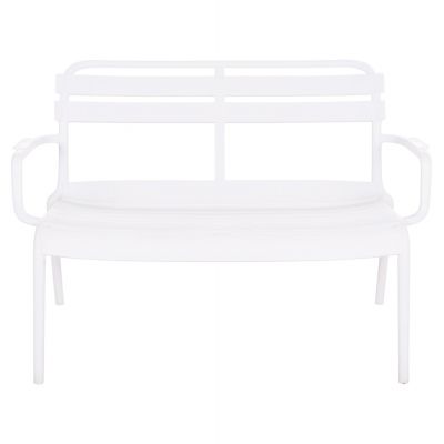 Canapea exterior OLIVIA - Alb