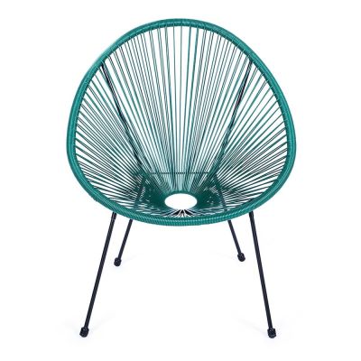 Fotoliu de grădină verde din metal/din plastic Avocado Comfort – Bonami Selection