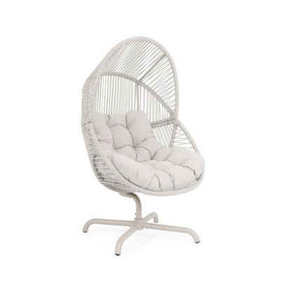 Fotoliu pivotant PALAWAN - Cream