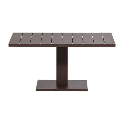 Masă de grădină din metal 80x100 cm Tesso – WOOOD