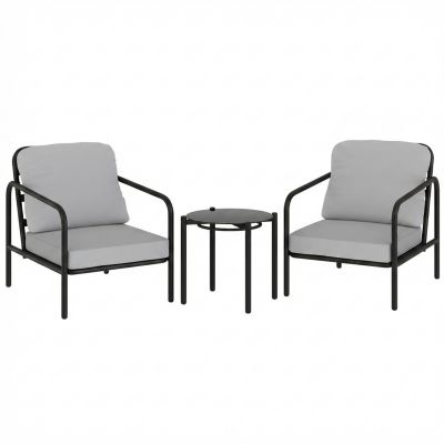 Outsunny set bistrou salon grădină fotolii | Aosom Romania