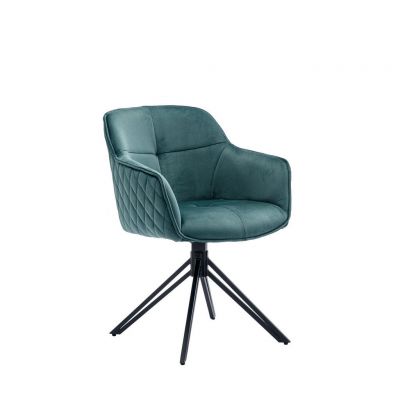 Scaun Cu Brațe din textil, verde