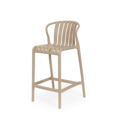 Scaun de bar BASTIO H65 CM - Beige