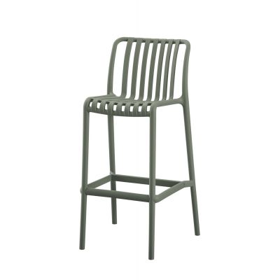 Scaun de bar DANILO  H75 CM - Olive