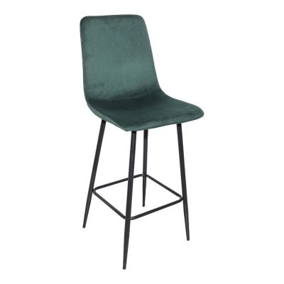 Scaun de bar Grato Verde inchis 43.5x55x114 cm