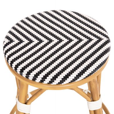 Scaun de bar HARDIV  H65 CM - Negru