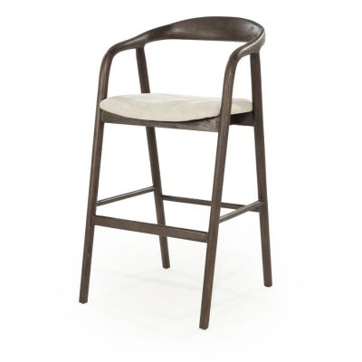 Scaun de bar SINDIA H75 CM - Maro