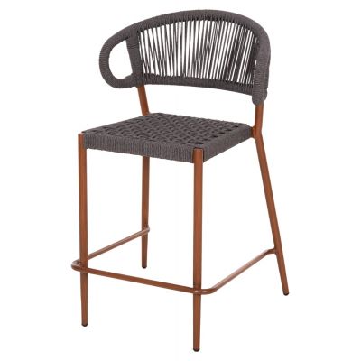 Scaun de bar TELMA GREY H66 CM - Default Title