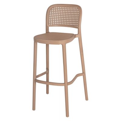 Scaun de bar TUCUMAR  H76 CM - Beige