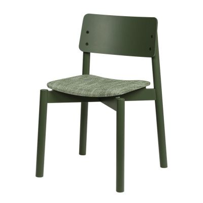 Scaun de dining verde stivuibil Wem – noo.ma