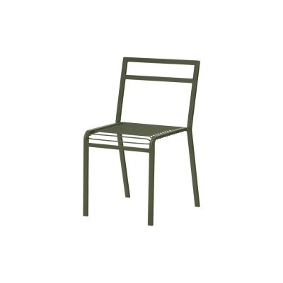 Scaun de grădină verde din metal Oto – noo.ma