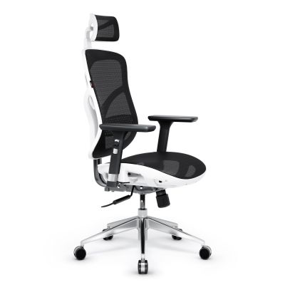 Scaun ergonomic Diablo V-Basic: Alb-negru Scaun ergonomic Diablo V-Basic: Alb-negru
