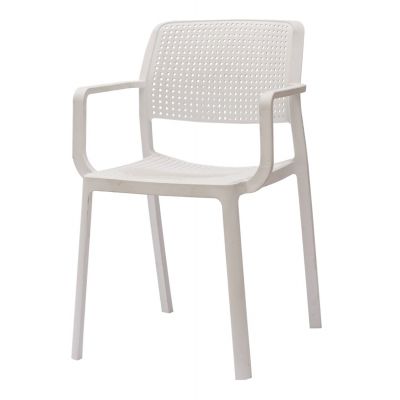 Scaun PEROTA ARM - Alb