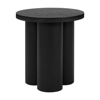 Scaun tip taburet negru Oly – noo.ma