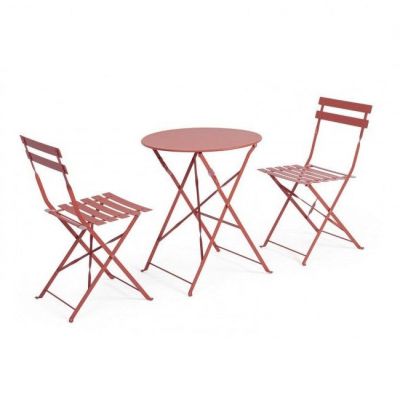 Set masa si scaune AUSTIN - Caramiziu