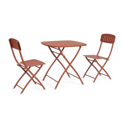 Set masa si scaune YVONNE - Caramiziu