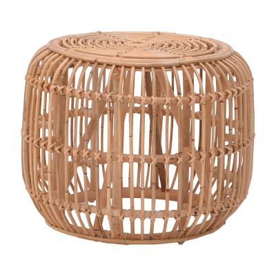 Taburet Rajesty Boho, Natural, 60x60x46 cm