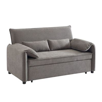 Canapea extensibila 3 locuri GIRADO 161 CM - Grey