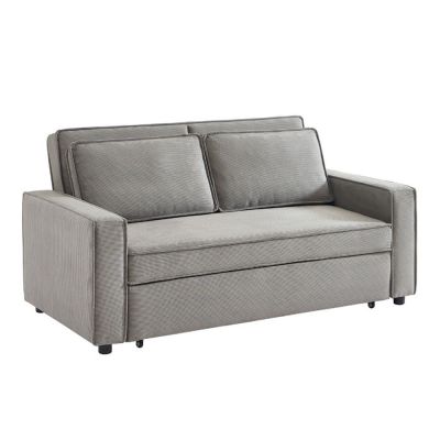 Canapea extensibila 3 locuri NABERO 172 CM - Grey