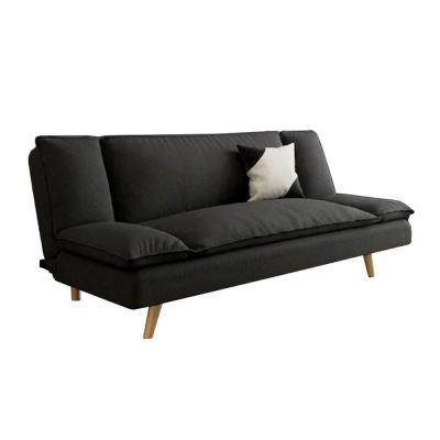 Canapea extensibila 3 locuri OBERON 191 CM - Gri inchis