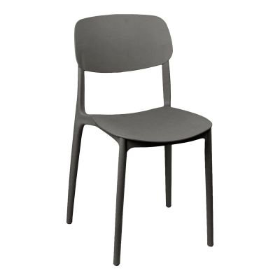 Scaun Berdian Gri inchis 38x49x79 cm