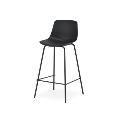 Scaun de bar ESTON H68 CM - Negru