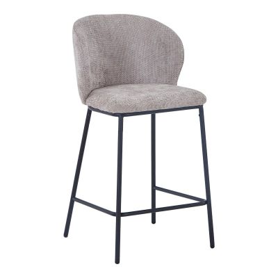 Scaun de bar Karg, bej, 49x46x93 cm