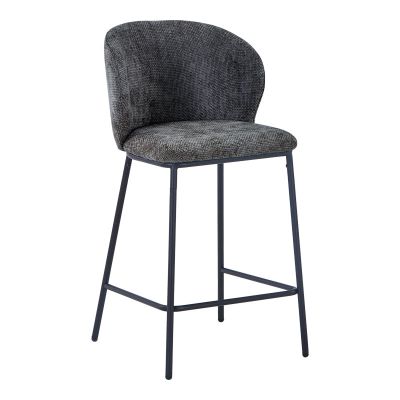 Scaun de bar Karg gri, 49x46x93 cm