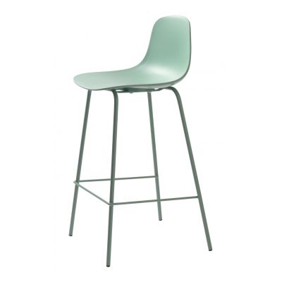 Scaun de bar ZELBRON H67 CM - Verde