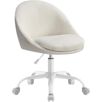 Scaun de birou ergonomic, inaltime reglabila, 60x60x(80-90) cm, bej