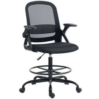 Scaun de birou ergonomic, inaltime reglabila, negru