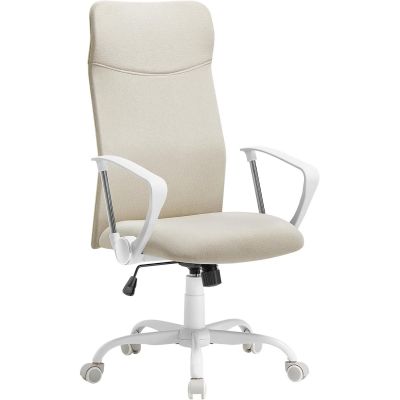 Scaun de birou ergonomic, reglabil pe inaltime, functie balans, maxim 120 kg, 64x64x120 cm, bej