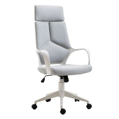 Scaun Ergonomic Birou - Mesh Gri, Reglabil  Pivotant 360