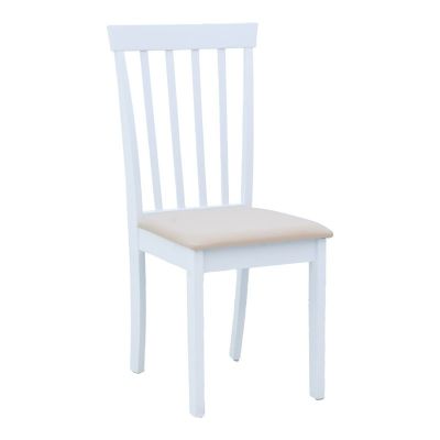 Scaun Model Houston, Alb, 40x49x94 cm