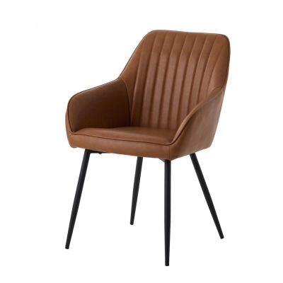 Scaun NOLAN STRIPE PU - Maro