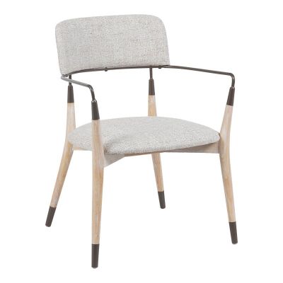 Scaun Sentana, bej/maro, 56.5x56x79 cm