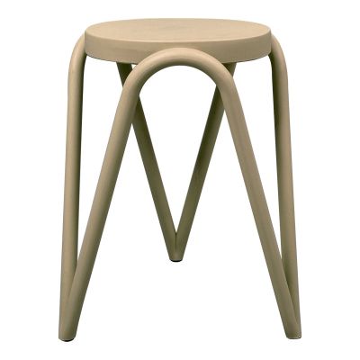 Scaun Serzona, Cappuccino, Polipropilenă, 27x45 cm