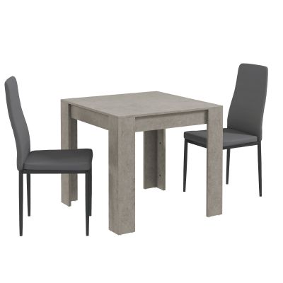 Set de masa pentru 2 persoane, Set din 3 piese de masa si