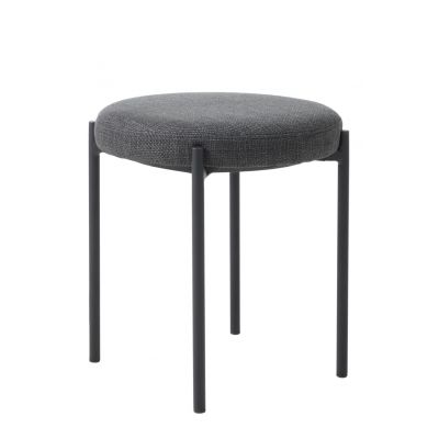 Taburet CETROM Ø43 CM - Gri inchis