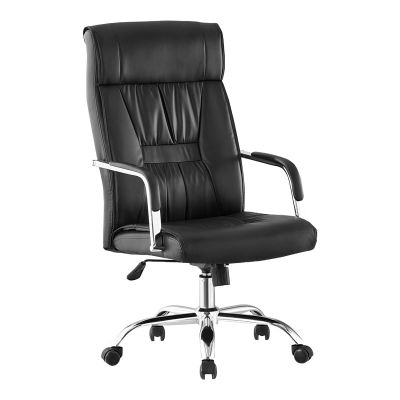 Biani pakoworld pu negru scaun de birou pentru manager 56x70x107-115cm Biani pakoworld pu negru scaun de birou pentru manager 56x70x107-115cm